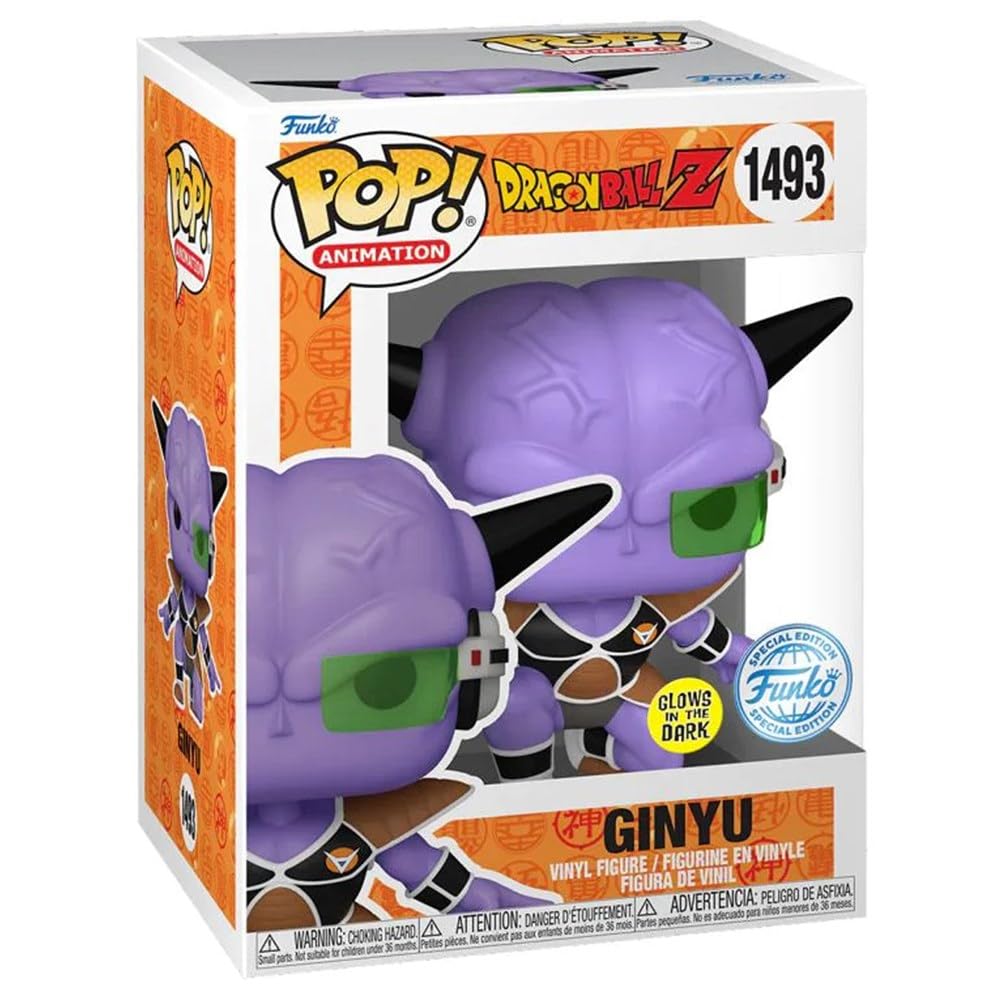 Funko Pop Animation 1493 - Ginyu - Dragon Ball Z (Glows in the Dark) (Special Edition)