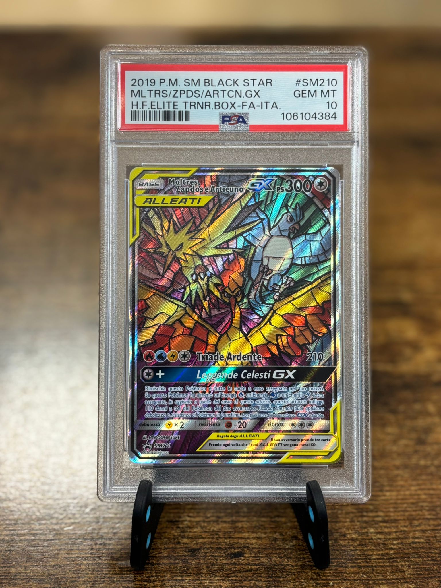 MOLTRES, ZAPDOS E ARTICUNO - ITA - PSA 10