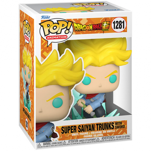 Funko Pop Animation 1281 - Super Sayan Trunks with Sword - Dragon Ball Super