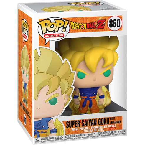 Funko Pop Animation 860 - Super Saiyan Goku (First Appearance) - Dragon Ball Z