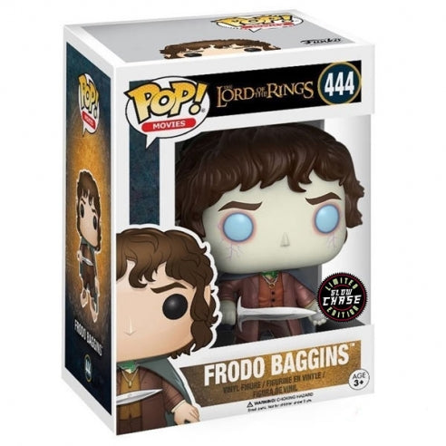 Funko Pop Movies 444 - Frodo Baggins - The Lord of the Rings (Limited Glow Chase Edition)