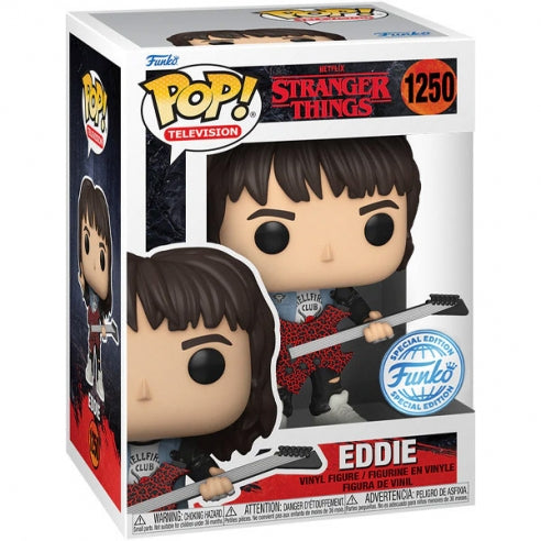 Funko Pop Television 1250 - Eddie - Stranger Things (Special Edition)