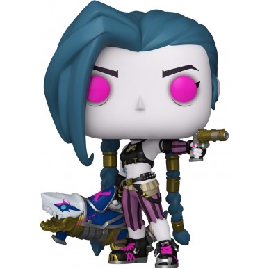 Funko Pop Television 1602 - Jinx - Arcane League of Legends