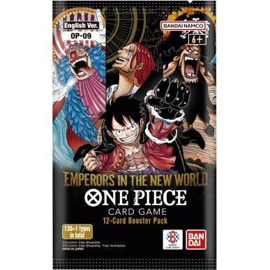 One Piece Card Game - Emperors in the New World OP-09 - Busta da 12 Carte (ENG)