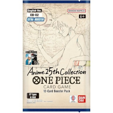 One Piece Card Game - Extra Booster - Anime 25th Collection EB-02 - Busta da 12 Carte (ENG)