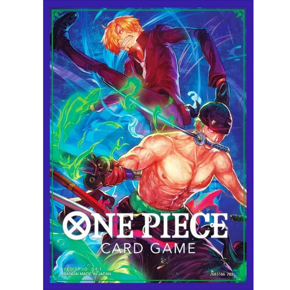 One Piece Card Game - Official Sleeves - Sanji & Zoro (70 Bustine)