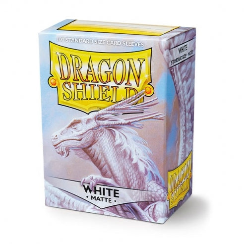 Dragon Shield - White Matte - Standard Size (100 bustine)
