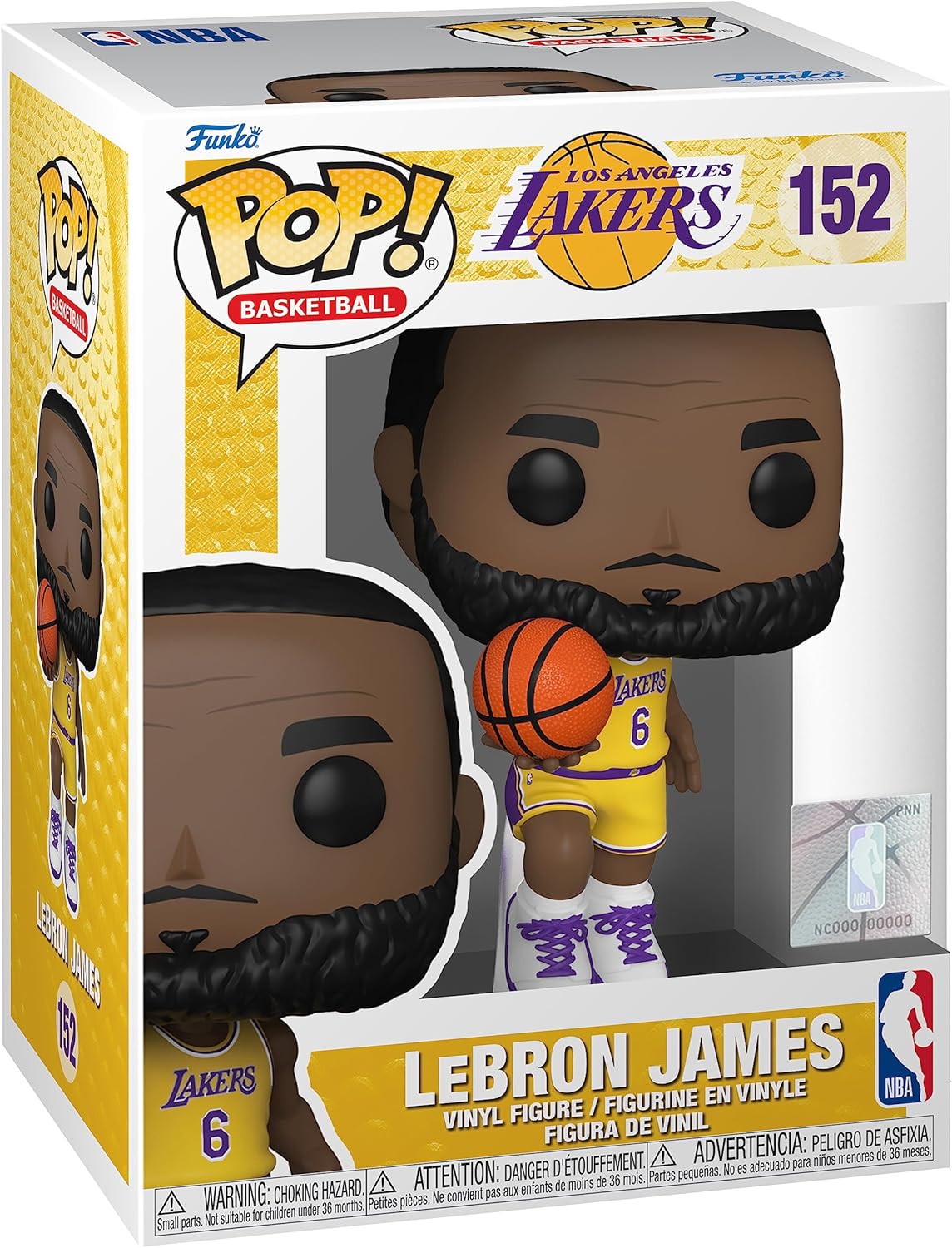 Funko POP! Basketball: Los Angeles Lakers - LeBron James 172