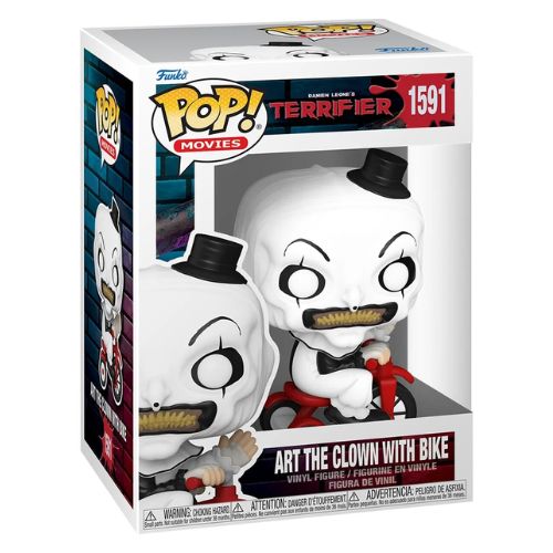 Funko POP! Movies: Terrifier – Art The Clown with Bike 1591