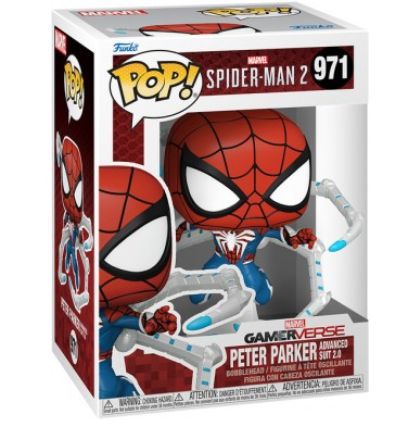 Funko Pop 971 - Peter Parker Advanced Suit 2.0 - Spider-Man 2