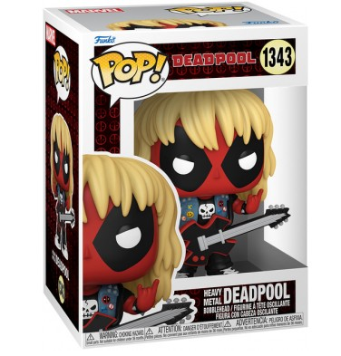 Funko Pop 1343 - Heavy Metal Deadpool