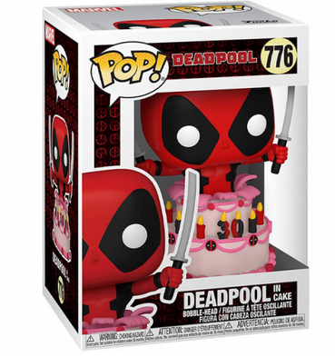 Funko Pop 776 - Deadpool in Cake - Deadpool