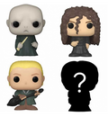 Funko Bitty Pop - Harry Potter 4 Pack - Lord Voldemort / Draco Malfoy / Bellatrix Lestrange / Mystery