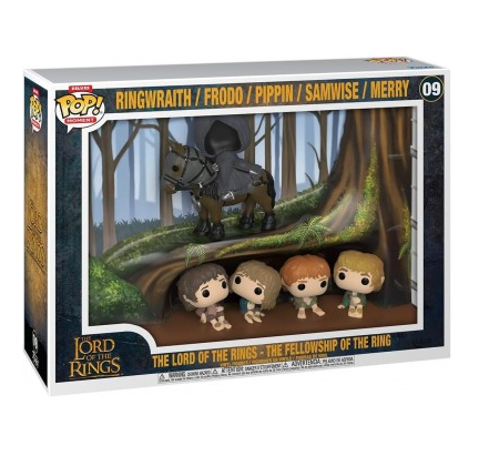 Funko Pop Moment Deluxe 09 - Ringwraith / Frodo / Pippin / Samwise / Merry - The Lord of the Rings (Oversized)