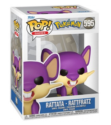 Funko Pop Games 595 - Rattata - Pokémon