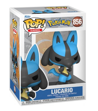 Funko Pop Games 856 - Lucario - Pokémon