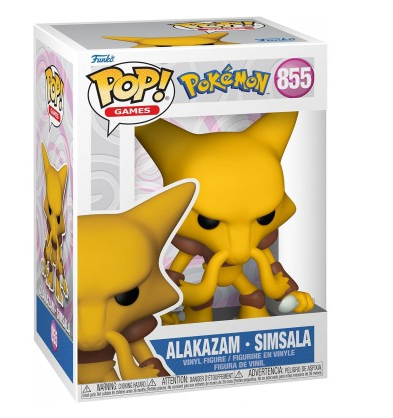 Funko Pop Games 855 - Alakazam - Pokémon