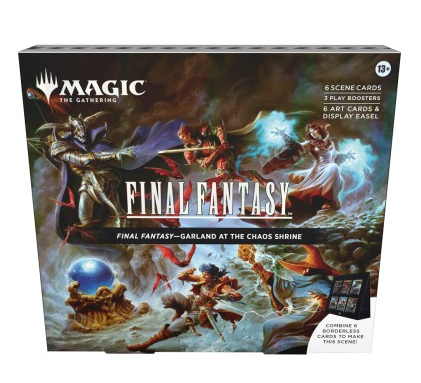 Final Fantasy - Scene Box - Garland at the Chaos Shrine