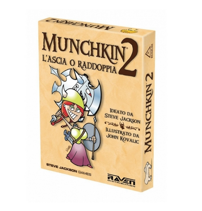 Munchkin 2 - L'Ascia o Raddoppia (Espansione)
