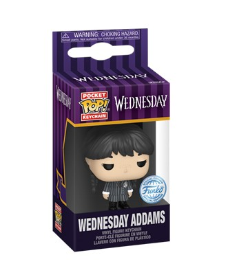 Funko Pop Keychain - Wednesday Addams - Wednesday (Special Edition)