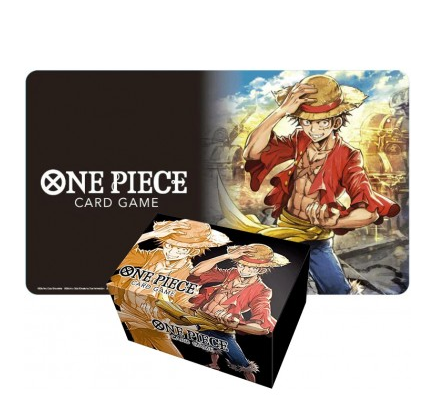 Playmat & Storage Box - Monkey D. Luffy - One Piece Card Game