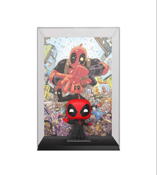 Funko POP! Comic Covers: Marvel – Deadpool In Black Suit 46