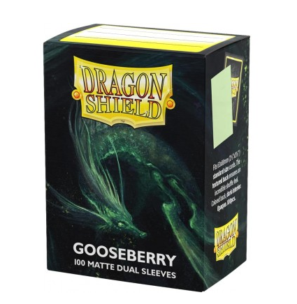 Standard - Dual Matte Gooseberry (100 Bustine) - Dragon Shield