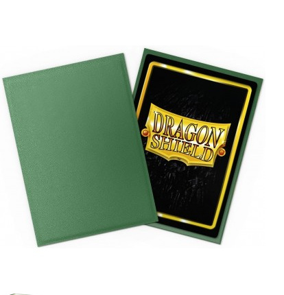 Standard - Matte Non-Glare Forest Green (100 bustine) - Dragon Shield