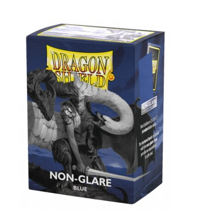 Standard - Matte Non-Glare Blue (100 bustine) - Dragon Shield