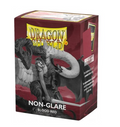 Standard - Matte Non-Glare Blood Red (100 bustine) - Dragon Shield