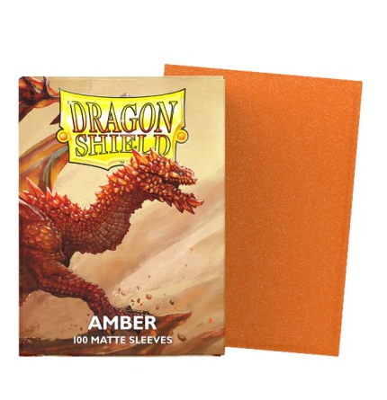 Standard - Matte - Amber (100 Bustine) - Dragon Shield