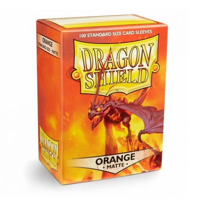 Standard - Matte Orange (100 Bustine) - Dragon Shield
