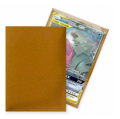 Standard - Matte Gold (100 Bustine) - Dragon Shield