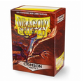 Standard - Matte Crimson (100 Bustine) - Dragon Shield