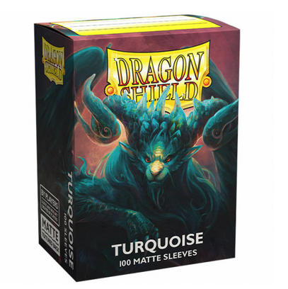 Standard - Matte Turquoise (100 bustine) - Dragon Shield