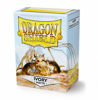 Standard - Matte Ivory (100 Bustine) - Dragon Shield