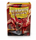 Standard - Matte Ruby (100 Bustine) - Dragon Shield