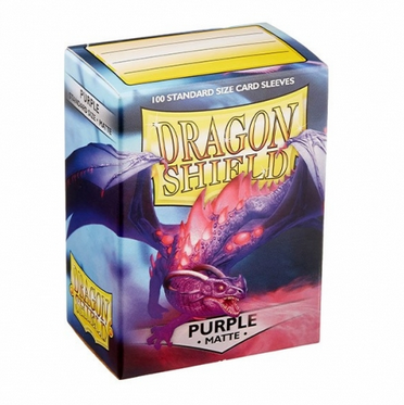 Standard - Matte Purple (100 Bustine) - Dragon Shield