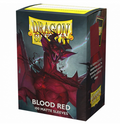 Standard - Matte Blood Red (100 Bustine) - Dragon Shield