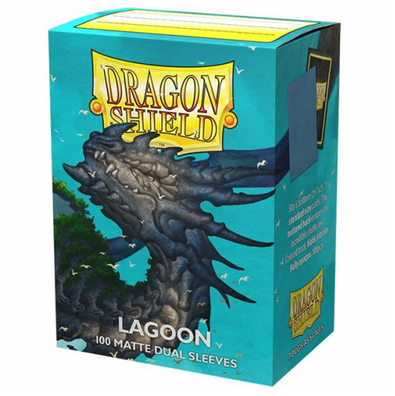 Standard - Dual Matte Lagoon (100 Bustine) - Dragon Shield