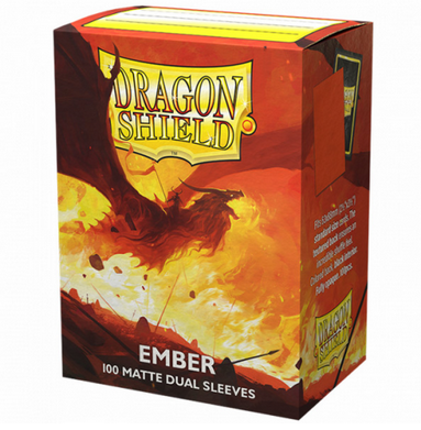 Standard - Dual Matte Ember (100 Bustine) - Dragon Shield
