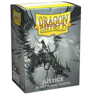 Standard - Dual Matte Justice (100 Bustine) - Dragon Shield