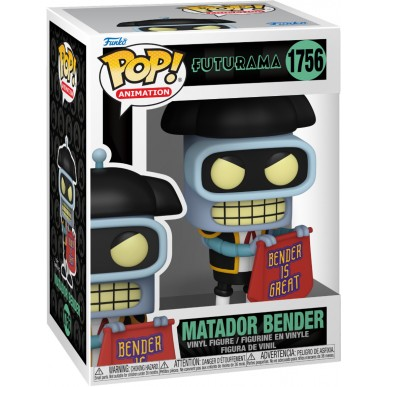 Funko Pop Animation 1756 - Matador Bender - Futurama