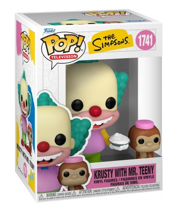 Funko Pop Television 1741 - Krusty with Mr. Teeny - The Simpsons