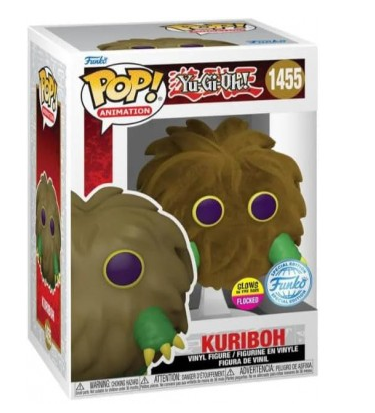 Funko Pop Animation 1455 - Kuriboh - Yu-Gi-Oh! (Flocked) (Glows in the Dark) (Special Edition)