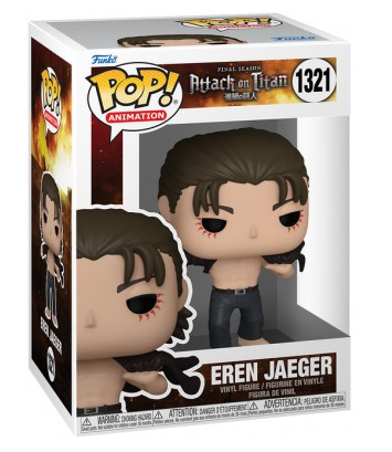 Funko Pop Animation 1321 - Eren Jaeger - Attack on Titan