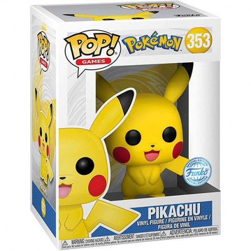 Funko Pop Games 353 - Pikachu - Pokémon (Special Edition)