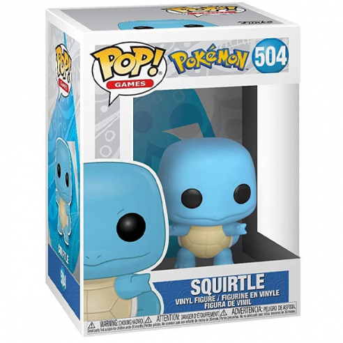Funko Pop Games 504 - Squirtle - Pokémon