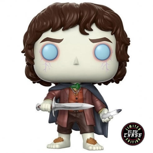 Funko Pop Movies 444 - Frodo Baggins - The Lord of the Rings (Limited Glow Chase Edition)