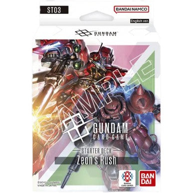 Gundam Card Game - Zeon's Rush ST03 - Starter Deck (ENG)